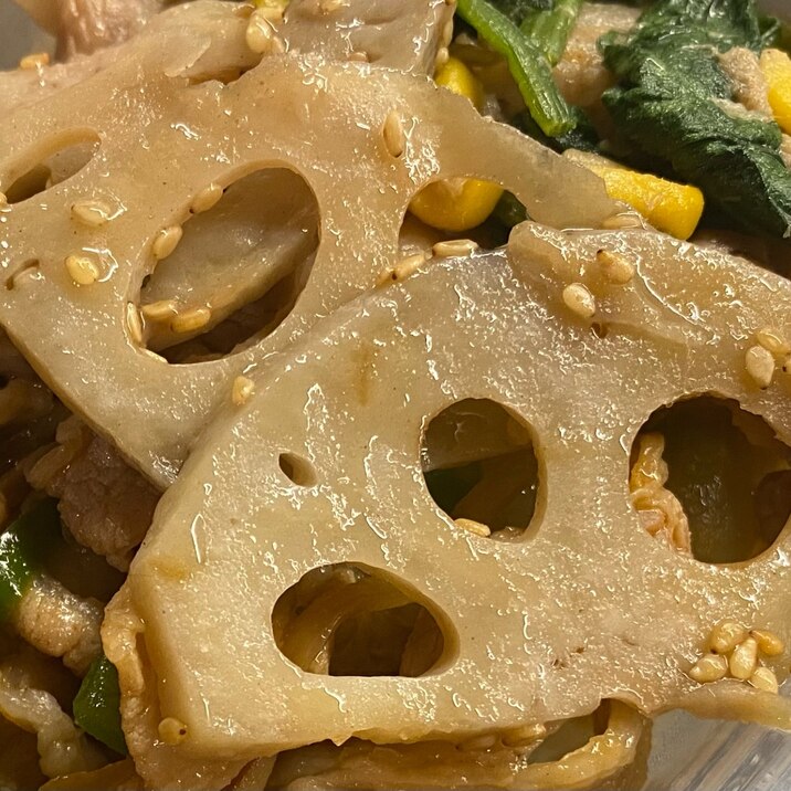 お弁当に!蓮根のきんぴら